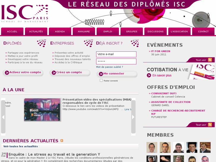 www.iscparis-alumni.com