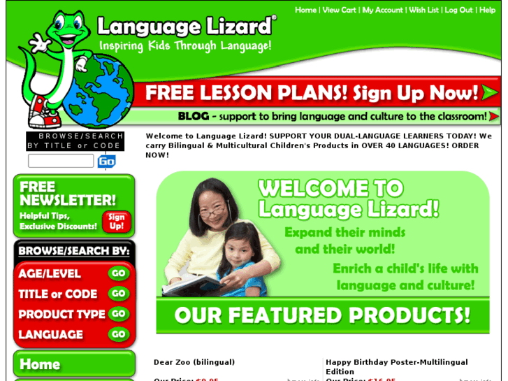 www.languagelizard.biz