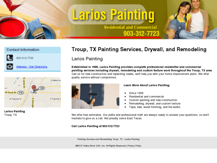 www.lariospainting-tylertexas.com