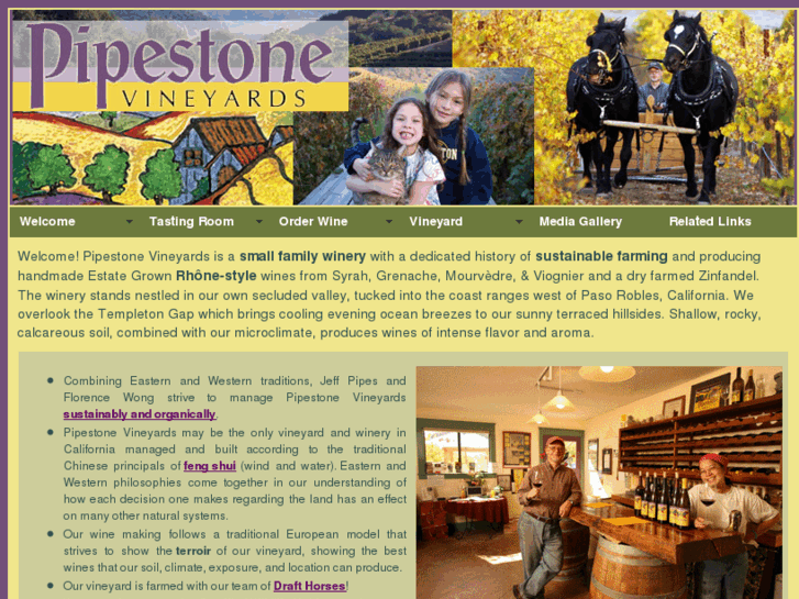 www.pipestonevineyards.com