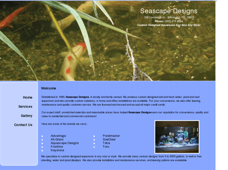 www.seascapedesignscustomaquariums.com