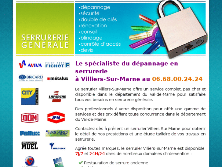 www.serruriervillierssurmarne94350.net