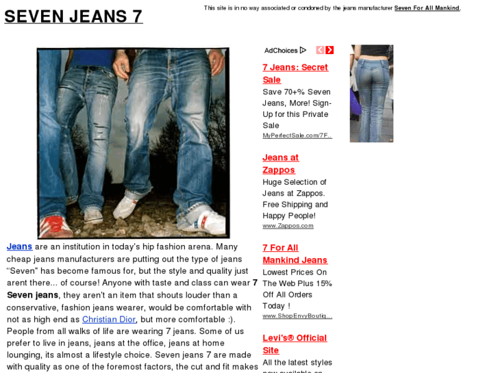 www.sevenjeans7.com