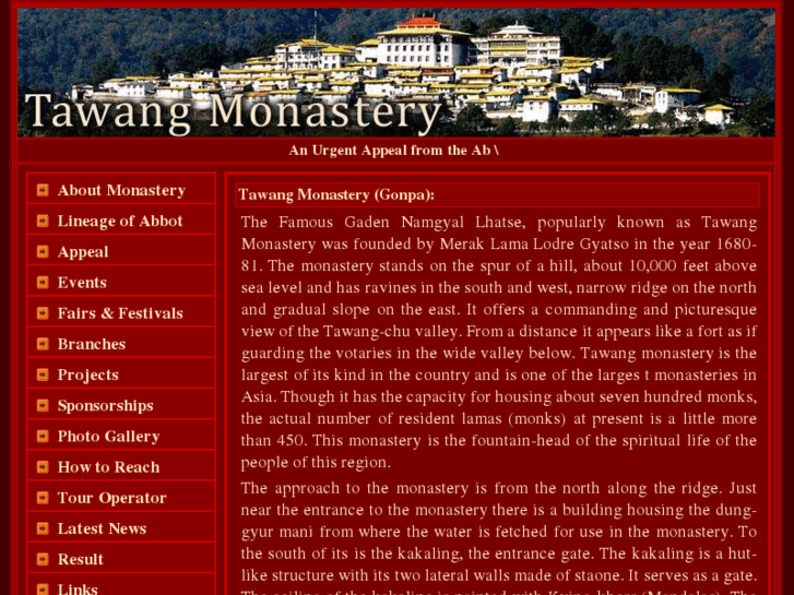 www.tawangmonastery.org