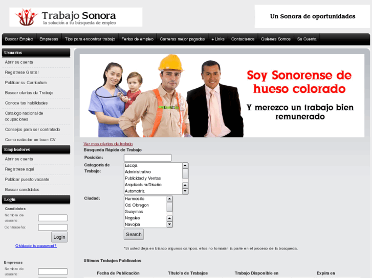 www.trabajosonora.com