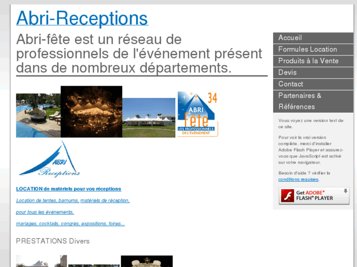 www.abri-reception.com