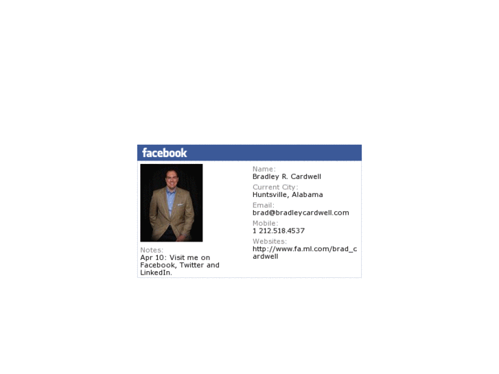 www.bradleycardwell.com