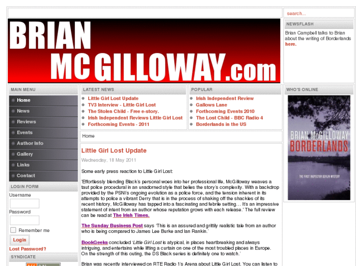 www.brianmcgilloway.com