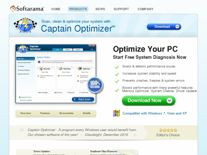 www.captainoptimizer.com