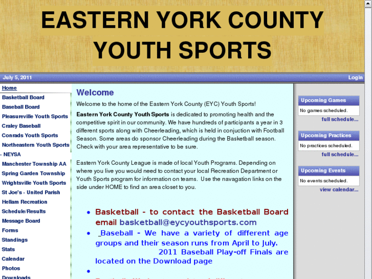 www.eycyouthsports.com