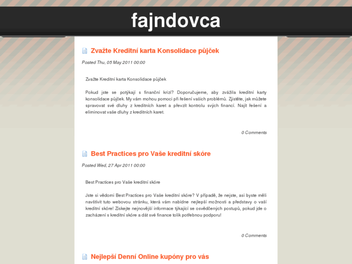 www.fajndovca.cz