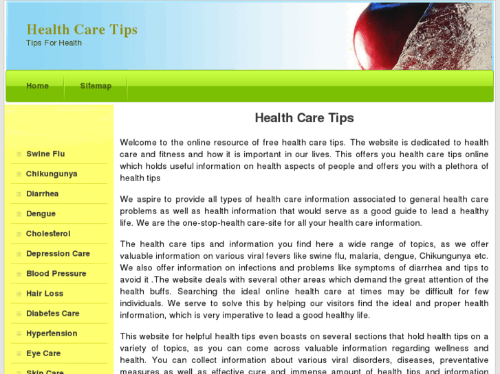 www.freehealthcaretips.net