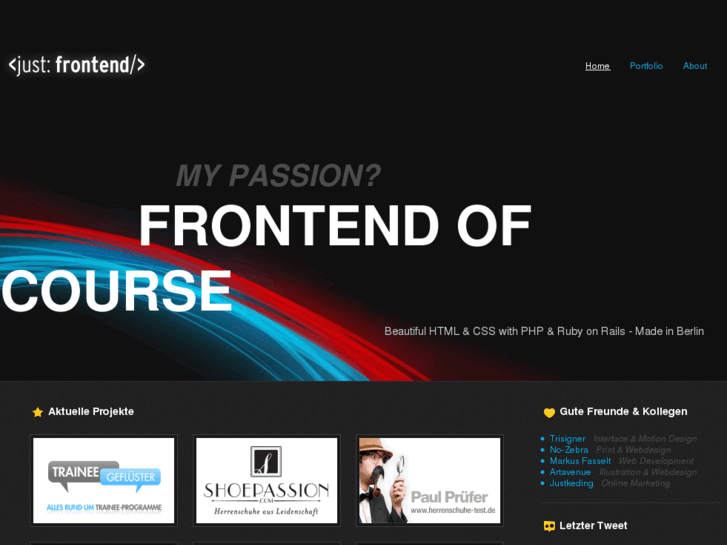www.justfrontend.com