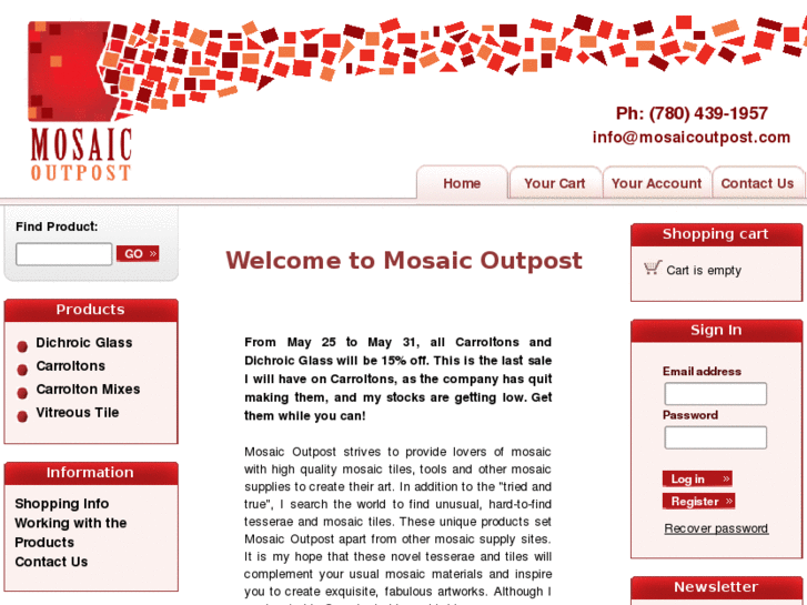 www.mosaicoutpost.com