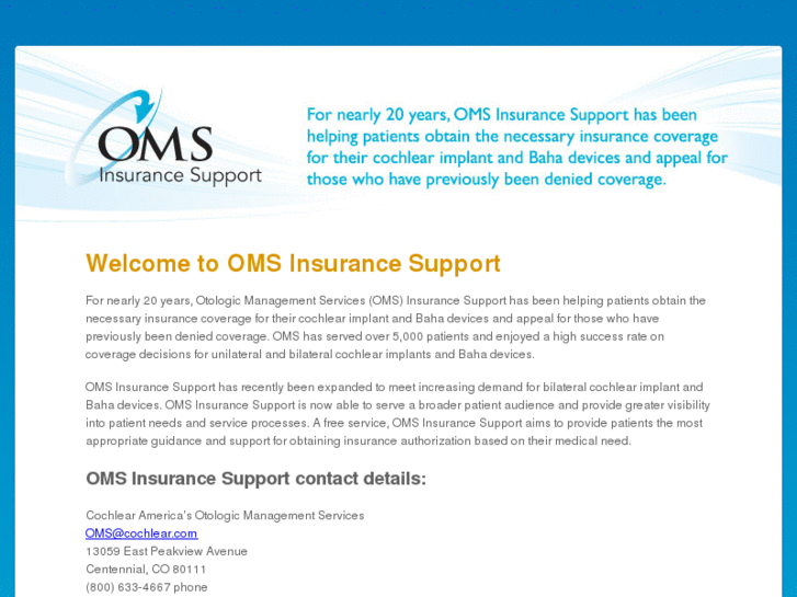 www.omsinsurancesupport.com