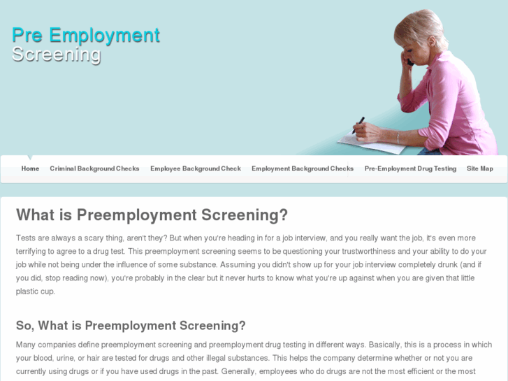 www.preemploymentscreening.com