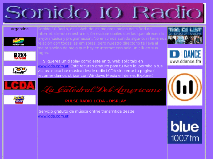 www.sonido10radio.com