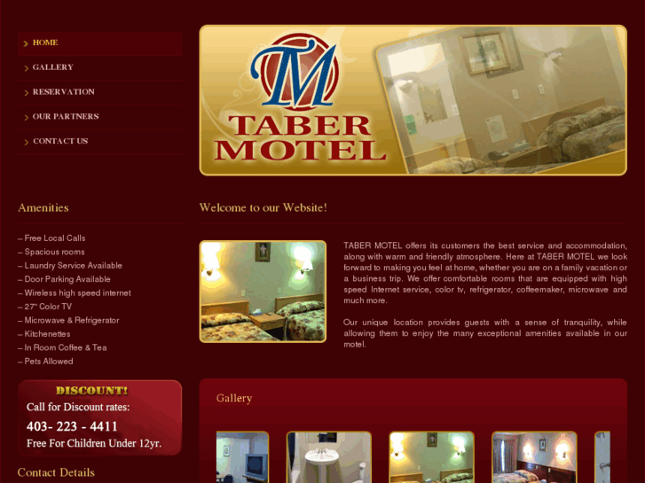 www.tabermotel.com