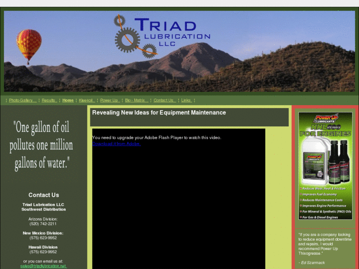 www.triadlubrication.net