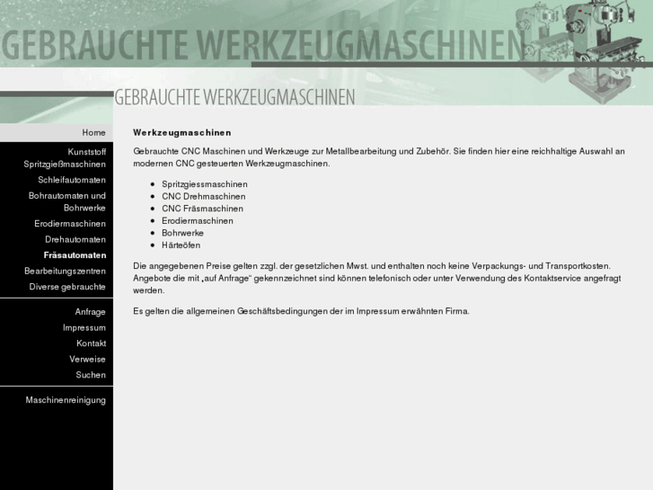 www.verkaufe-werkzeugmaschinen.com