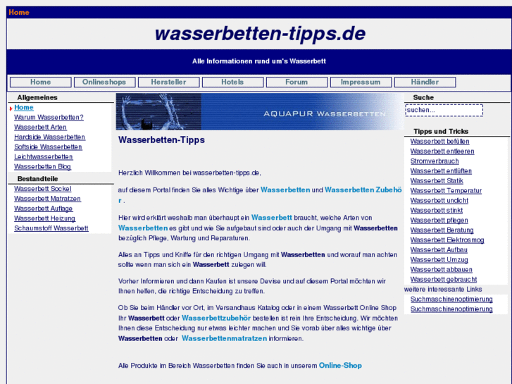 www.wasserbetten-tipps.de