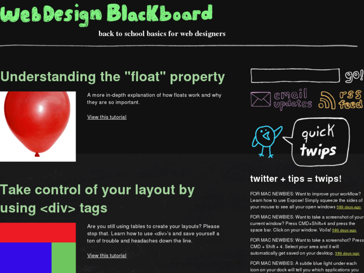 www.webdesignblackboard.com