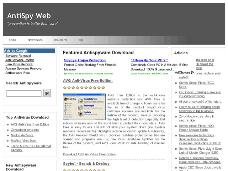 www.antispyweb.com
