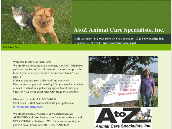 www.atozanimalcare.net