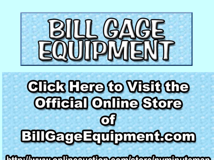 www.billgageequipment.com