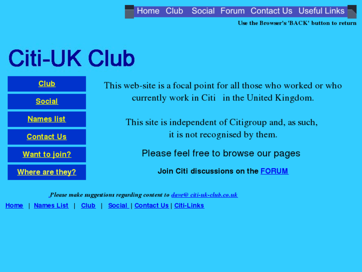 www.citi-uk-club.co.uk