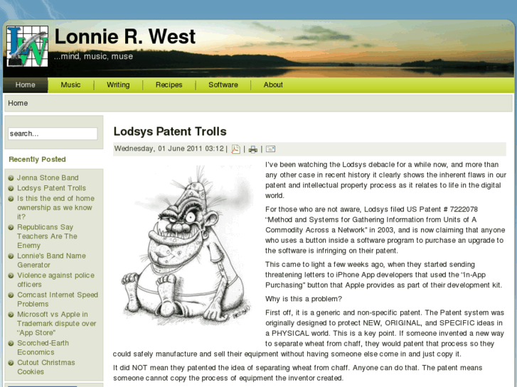 www.lonniewest.com