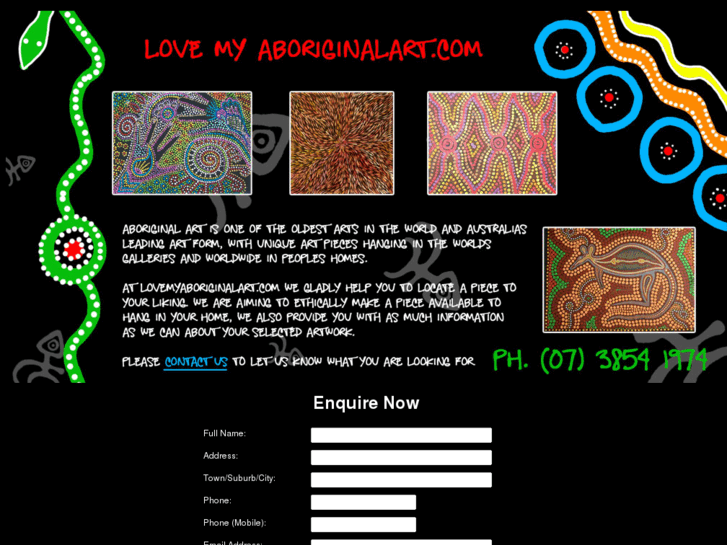 www.lovemyaboriginalart.com