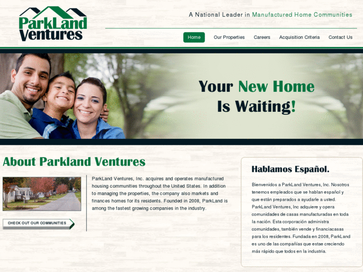 www.parklandventuresinc.com