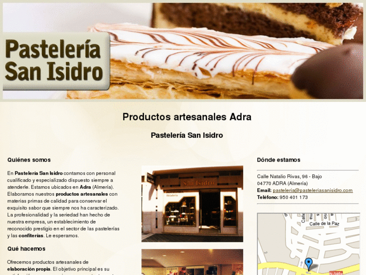 www.pasteleriasanisidro.com