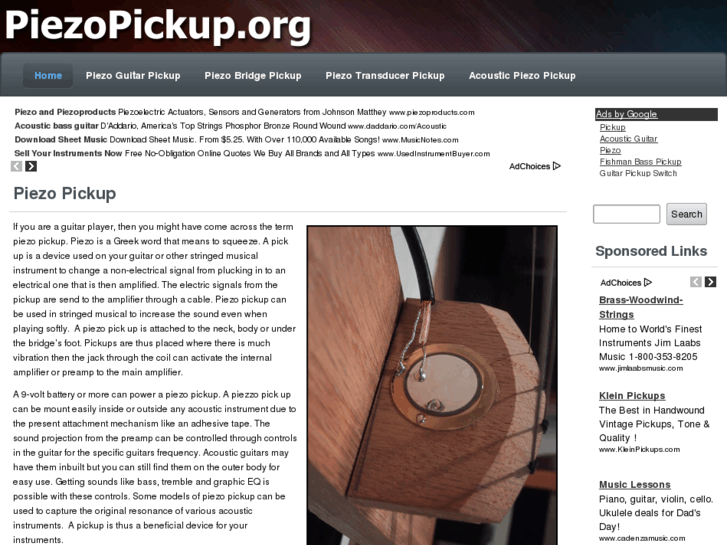 www.piezopickup.org