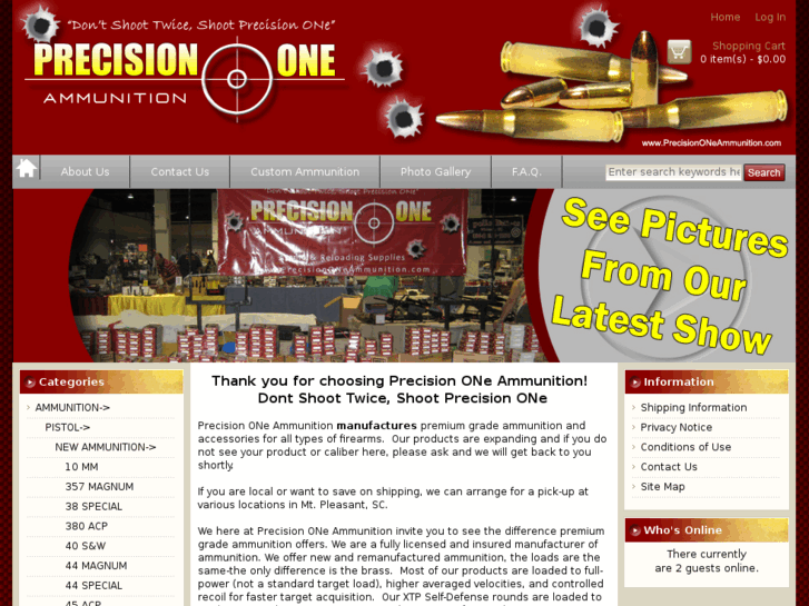 www.precisiononeammunition.com