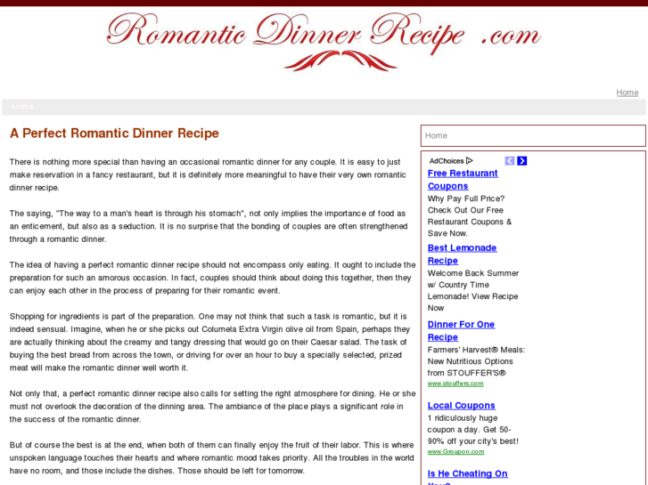 www.romanticdinnerrecipe.com