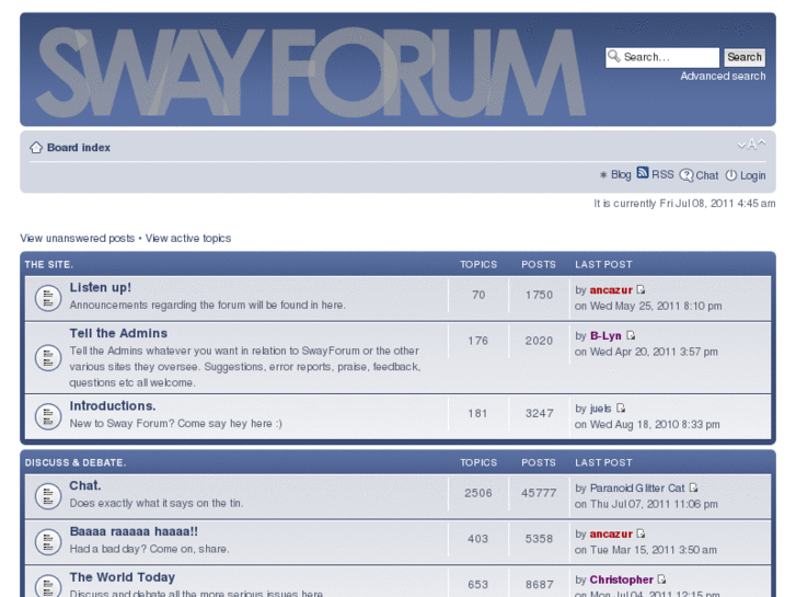 www.swayforum.com