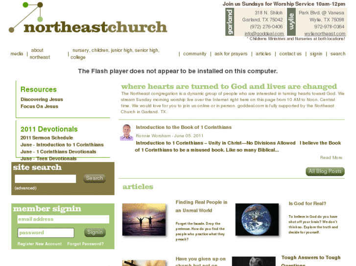 www.thenortheastchurch.com