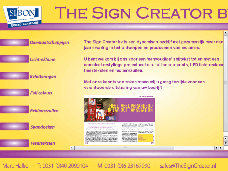 www.thesigncreator.nl