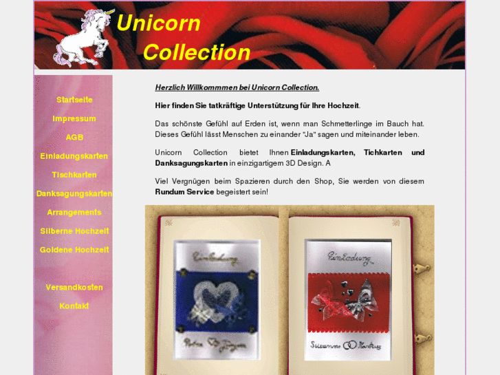 www.unicorn-collection.de