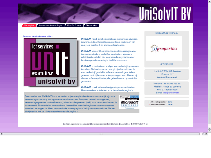 www.unisolvit.nl