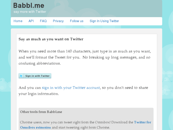 www.babbl.me