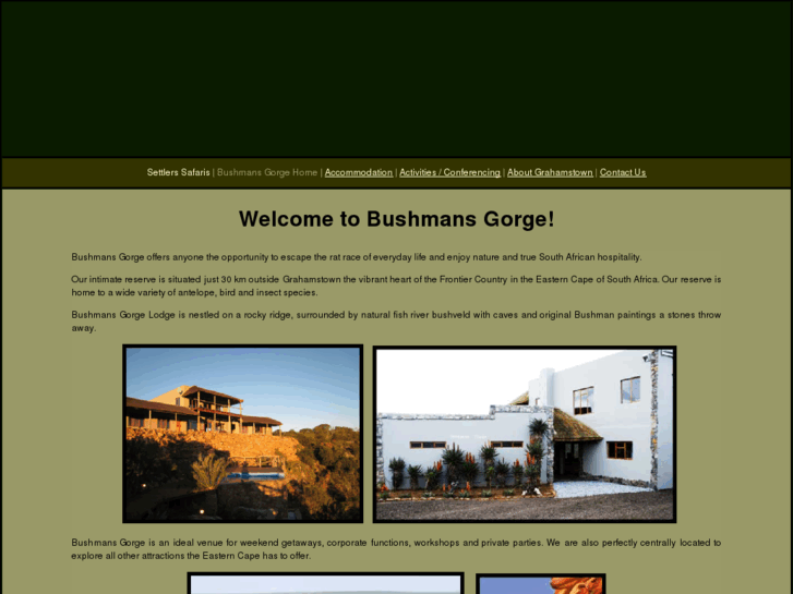 www.bushmansgorge.co.za