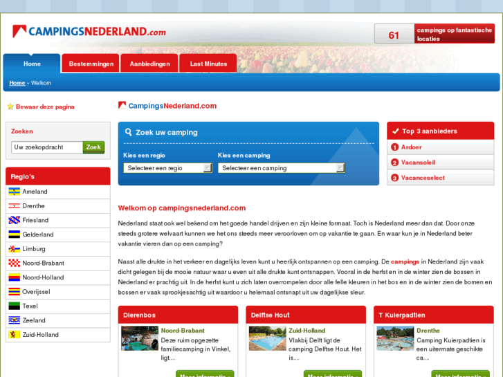 www.campingsnederland.com