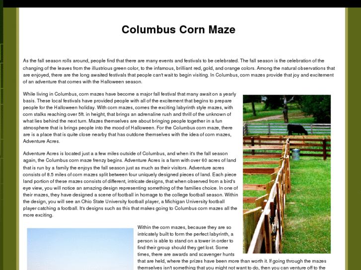 www.columbuscornmaze.com