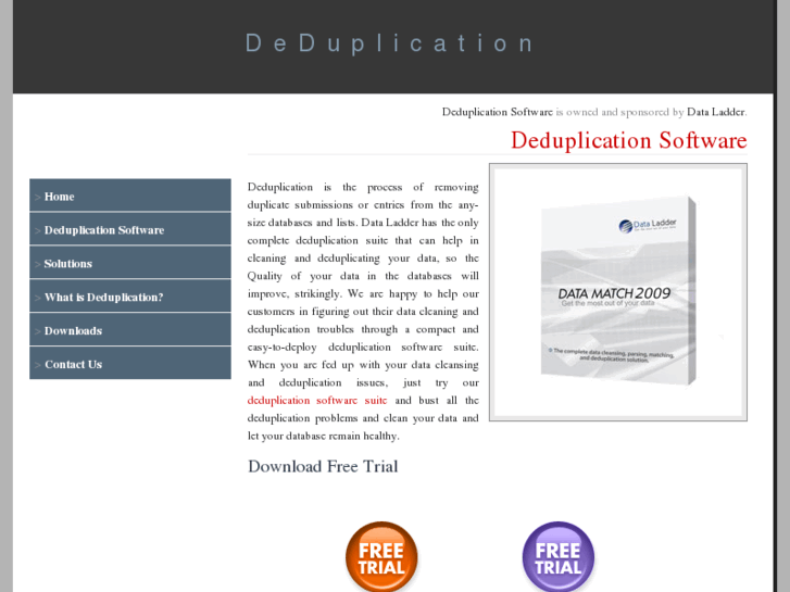 www.deduplicationsoftware.org