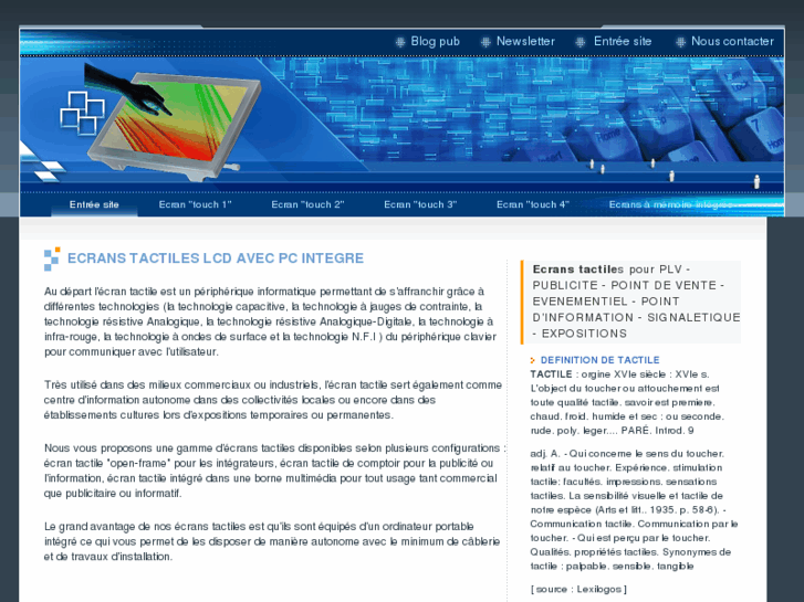 www.ecrans-tactiles.com