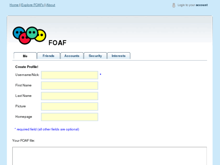 www.foaf.me