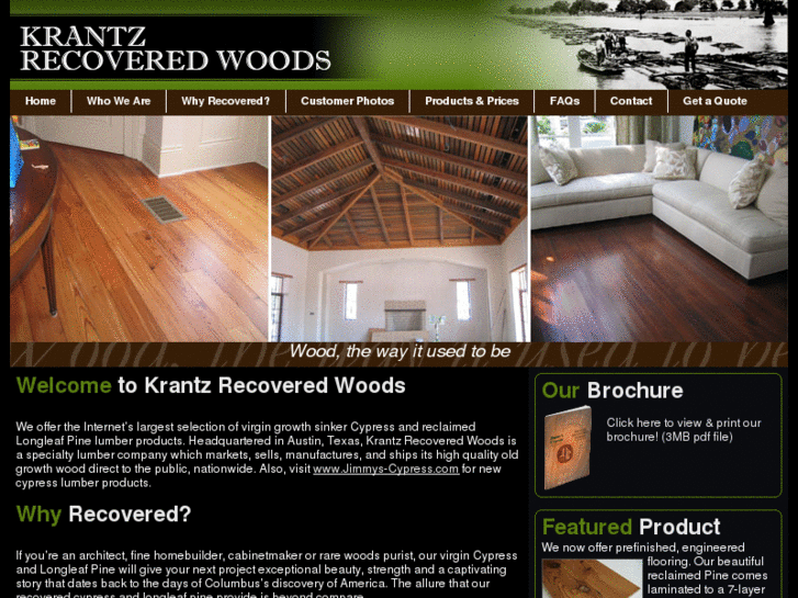 www.krantzrecoveredwood.com